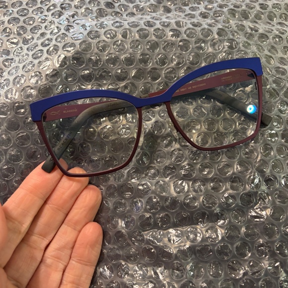 NEW BLACKFIN BF960 COL.1403 ROSE HALL ROSE/BLUE AUTHENTIC  NEW BLACKFIN BF960 COL.1403 ROSE HALL ROSE/BLUE AUTHENTIC FRAMES EYEGLASSES 53